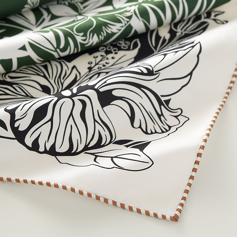 Flamingo Party Tattoo double face scarf 90 | Hermès Poland